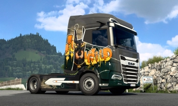 Euro Truck Simulator 2 - Street Art Paint Jobs Pack - Скриншот