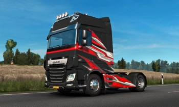 Euro Truck Simulator 2 - Super Stripes Paint Jobs Pack - Скриншот