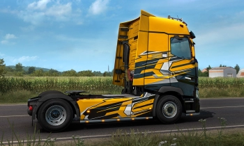 Euro Truck Simulator 2 - Super Stripes Paint Jobs Pack - Скриншот