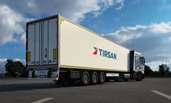 Euro Truck Simulator 2 - TIRSAN Trailer Pack - Скриншот