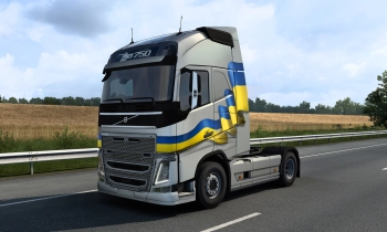Euro Truck Simulator 2 - Ukrainian Paint Jobs Pack - Скриншот