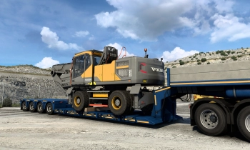 Euro Truck Simulator 2 - Volvo Construction Equipment - Скриншот