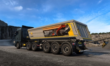 Euro Truck Simulator 2 - Wielton Trailer Pack - Скриншот