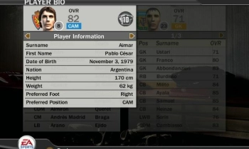 FIFA 07 - Скриншот