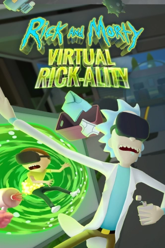 Rick and Morty Virtual Rick-ality (2017) - Обложка