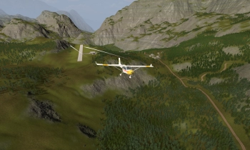 Coastline Flight Simulator - Скриншот