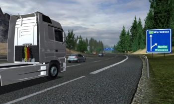Euro Truck Simulator - Скриншот