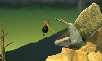 Getting Over It with Bennett Foddy - Скриншот