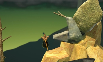 Getting Over It with Bennett Foddy - Скриншот