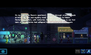 Lacuna: A Sci-Fi Noir Adventure - Скриншот