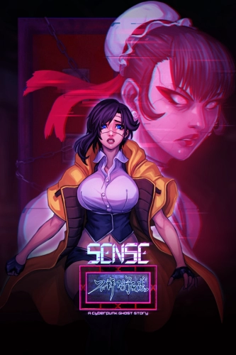 Sense - A Cyberpunk Ghost Story (2020) - Обложка